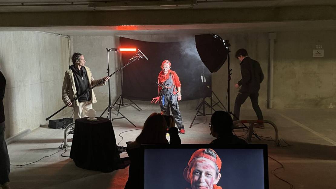 Tournage avec Court Métrange