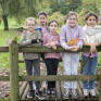 Groupe scolaire Notre-Dame-de-Lourdes - récréation des élémentaires- Lou, Charlotte, Gabrielle, Nina, Valentina CM1